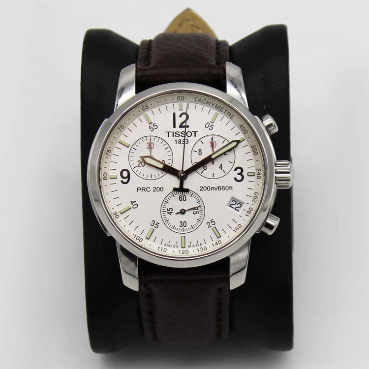Tissot Men's Tissot PRC 200 White Dial Pre-owned T17.1.516.32 product image
